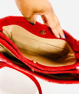 The Amora leather Crossbody handbag
