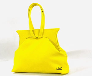 Anastacia Self Frame Leather Handbag  Course/Sew Along