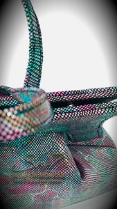 Anastacia Self Frame Leather Handbag  Course/Sew Along